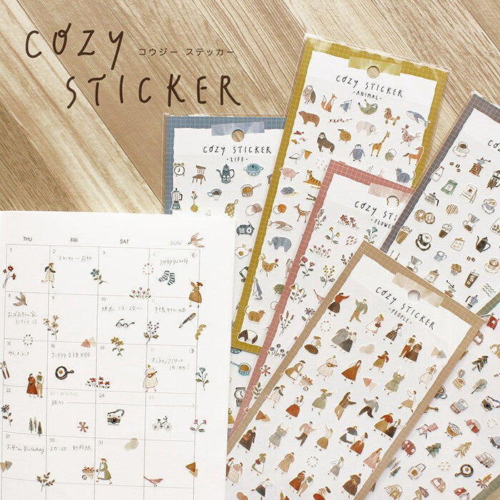 Mind Wave 'Cozy' Series Stickers - Flower