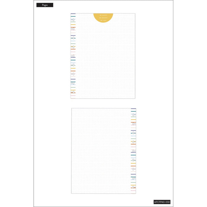 The Happy Planner 'Bright & Fun Dot Grid' CLASSIC Filler Paper