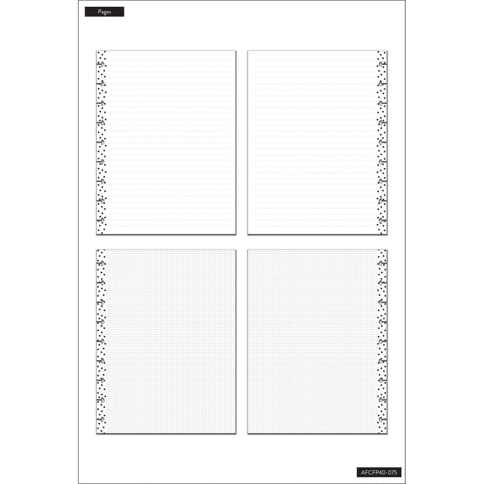 The Happy Planner 'Simple Dots' CLASSIC Filler Paper