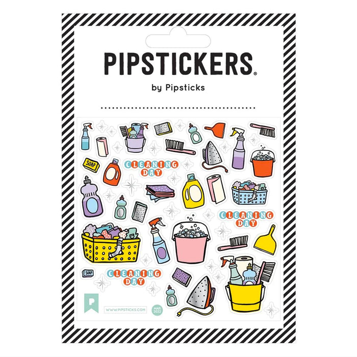 Spring Cleaning Stickers by Pipsticks