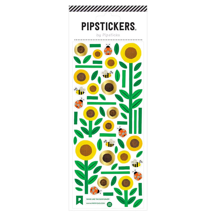 Shine Like The Sunflower Stickers by Pipsticks