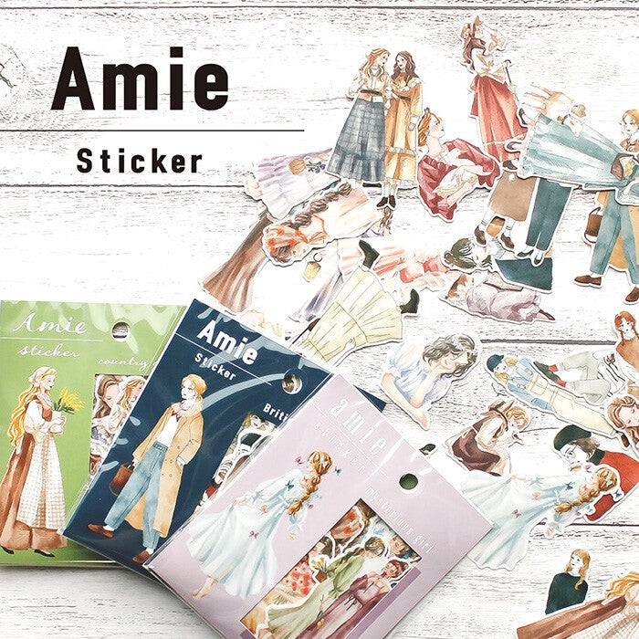 Mind Wave 'Amie' Stickers - British Girl