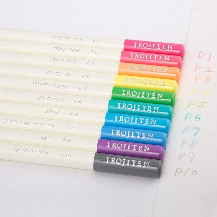 Tombow Irojiten Color Dictionary Coloured Pencil Set - Set 1 - Rainforest - 30 Colours