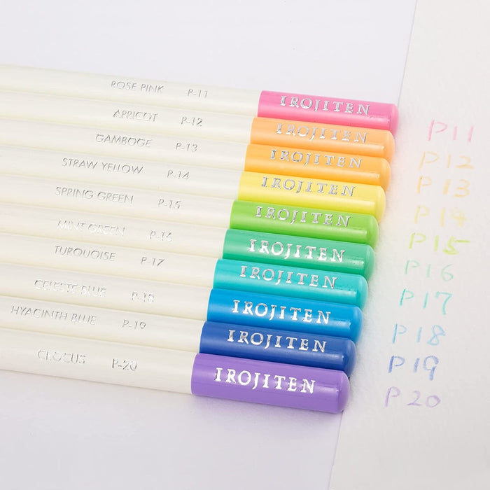 Tombow Irojiten Color Dictionary Coloured Pencil Set - Set 2 - Woodlands - 30 Colours