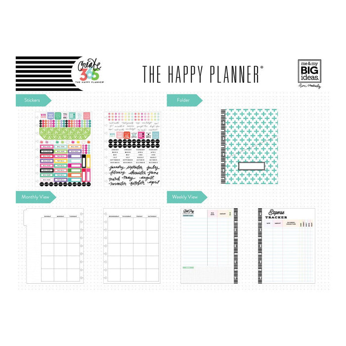 The Happy Planner CLASSIC BUDGET Extension Pack - 6 Months