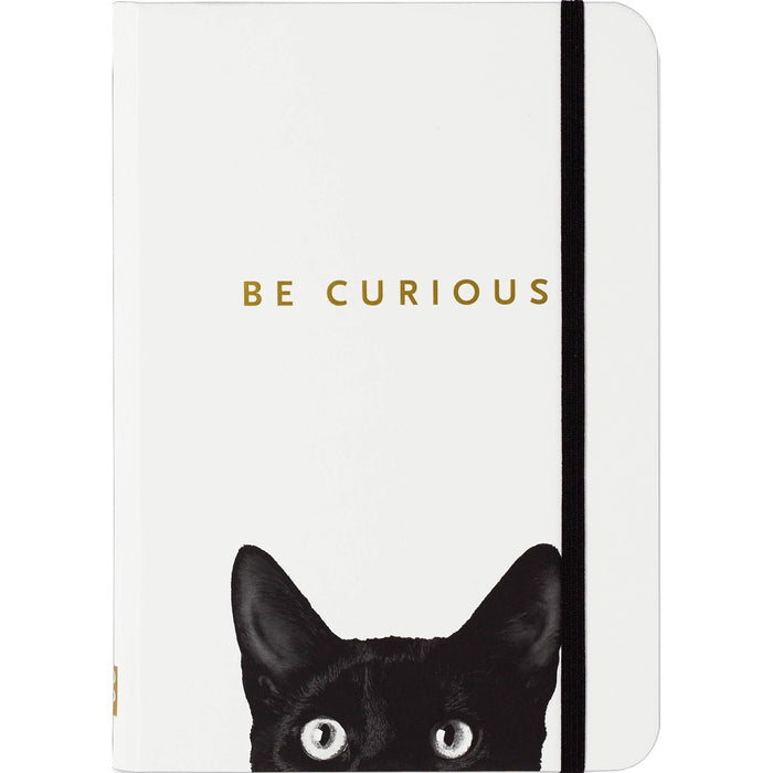 Curious Cat Lined Journal