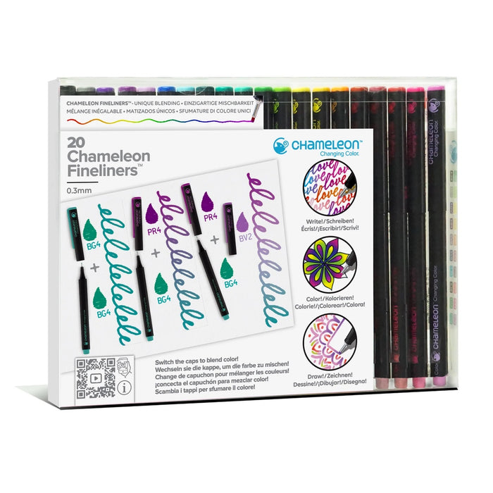 Chameleon Fineliners - 20 Colour Set