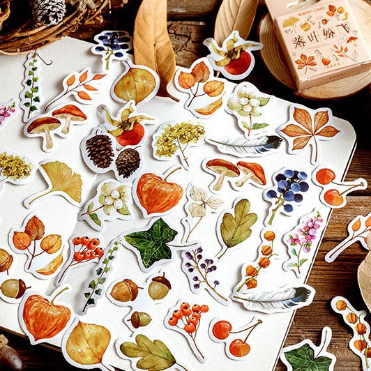 Autumn Leaves Stickers