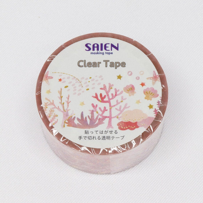 Clear Tape - Coral