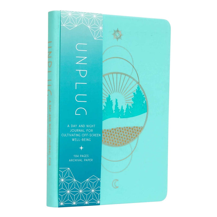 Unplug - A Day & Night Journal for Cultivating Off-Screen Well-Being