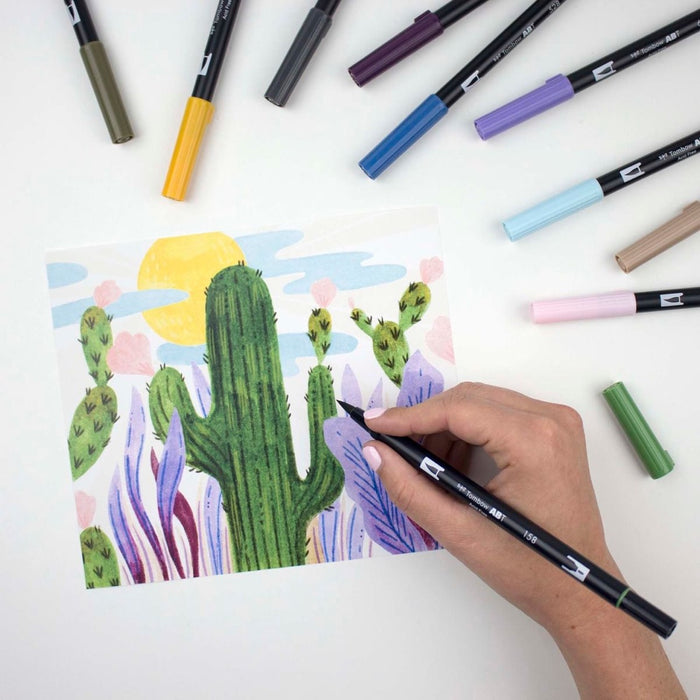 Tombow dual brush pen desert flora Clearance