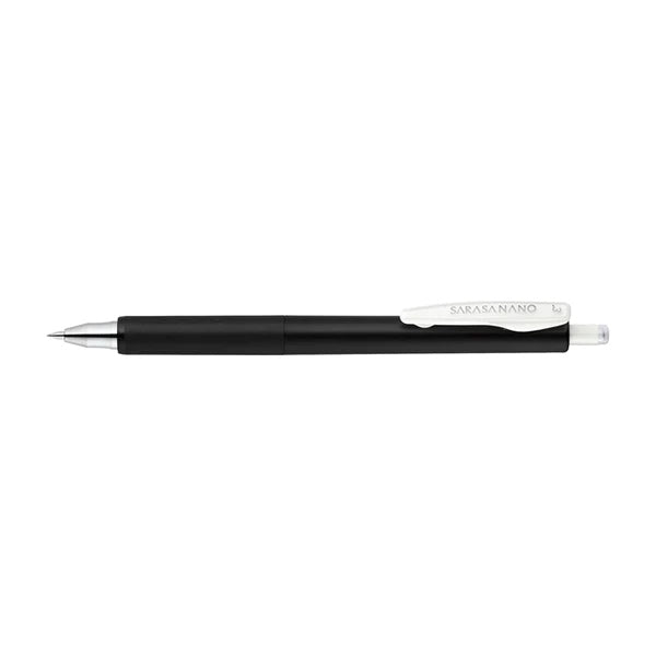 Zebra Sarasa Nano Gel Pen 0.3mm - Black