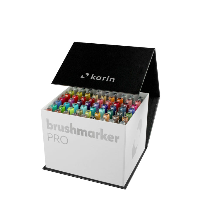 Brushmarker Pro Brush Pen Mega Box - 60 Colours + 3 Blender Pens