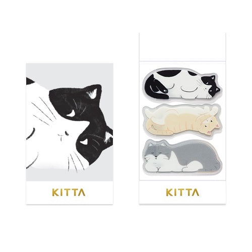 Kitta Clear Stickers - Cat