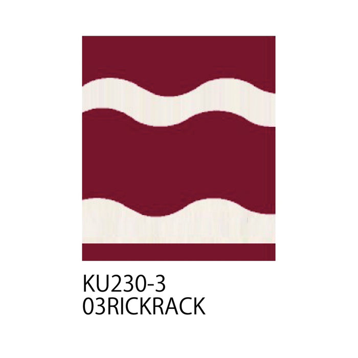 LAST STOCK! Kuretake Craft Scissors - 03 Rick Rack
