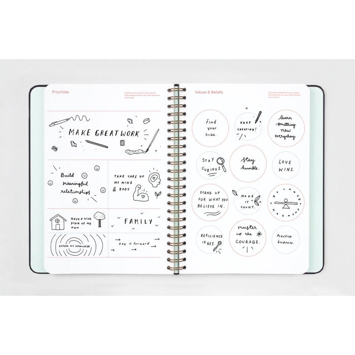 LAST STOCK! Mossery A5 Undated Refillable Planner - Traverse