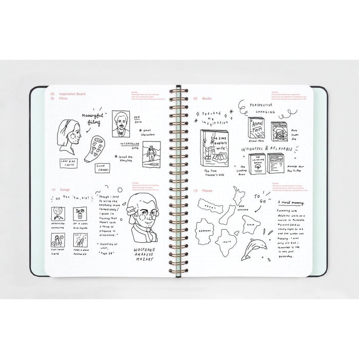Mossery A5 Undated Refillable Planner - Traverse