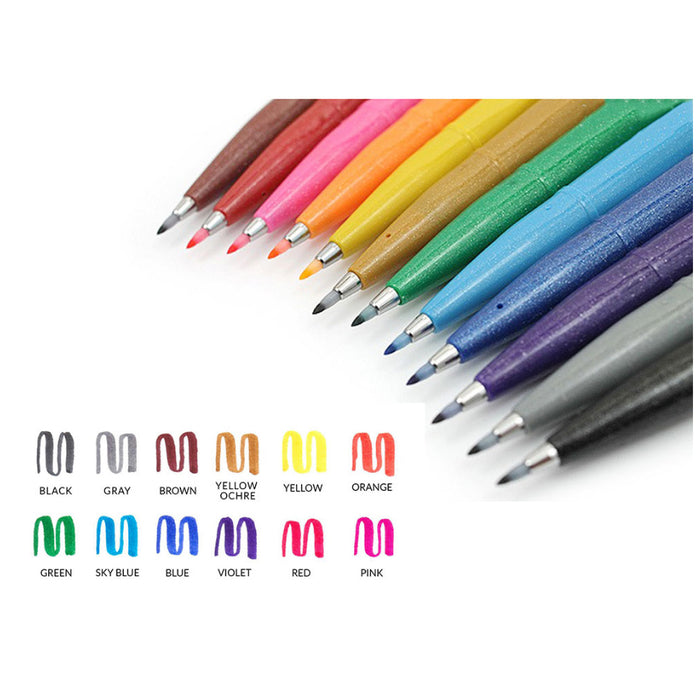 Pentel Arts 'Brush Up!' Brush Pens - Standard Colours (Singles)
