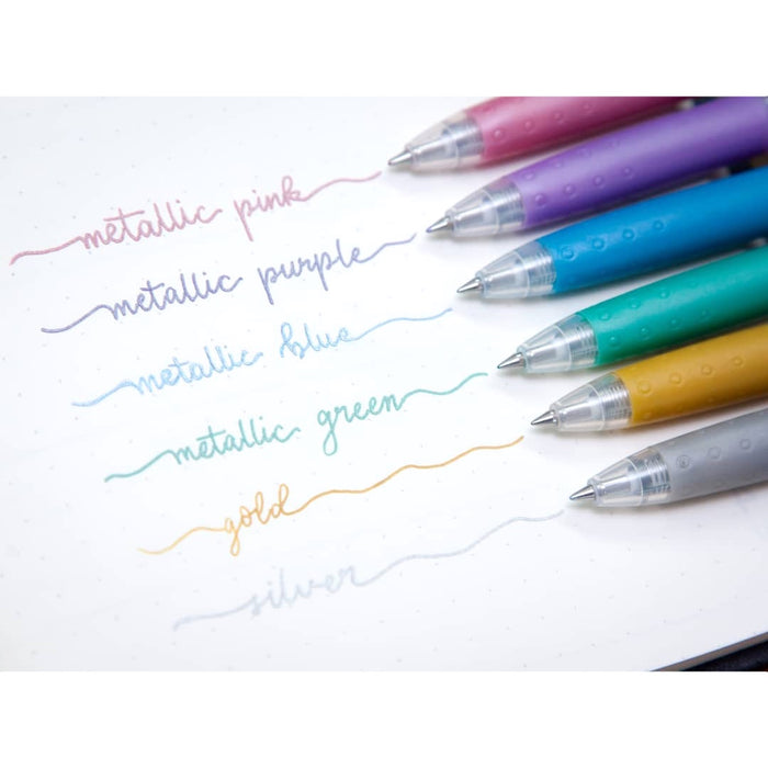 Pilot Pop'Lol Metallic Gel Pens 0.7mm