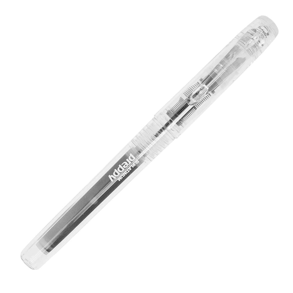 Platinum Preppy Fountain Pen 03 Fine Nib Crystal Clear WashiGang platinum-preppy-fountain-pen-03-fine-nib-crystal-clear-washigang