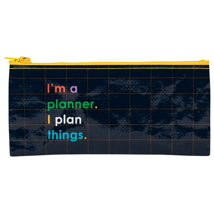 Blue Q Pencil Case - I'm a Planner