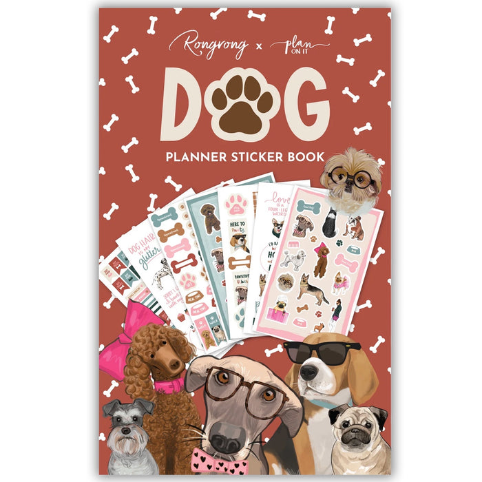 Rongrong Dog Planner Sticker Book