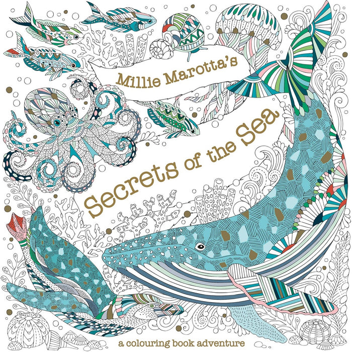 Secrets of the Sea - A Colouring Book Adventure