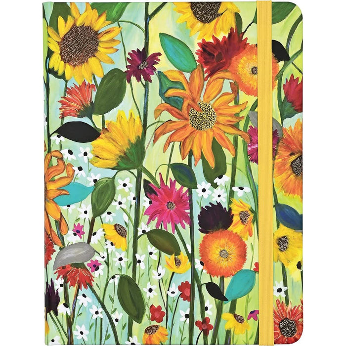Sunflower Dreams Mid-Size Lined Journal