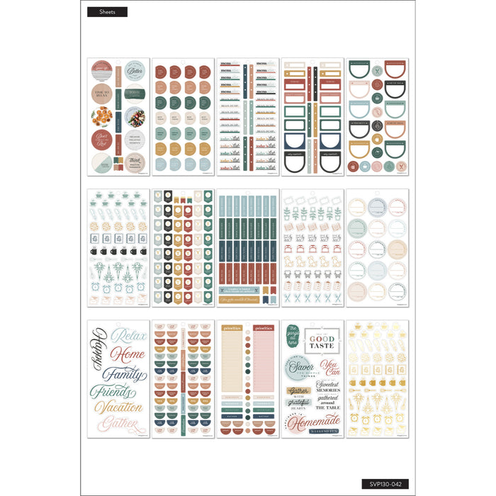 LAST STOCK! The Happy Planner Value Pack Stickers - Southern Farmhouse - Classic