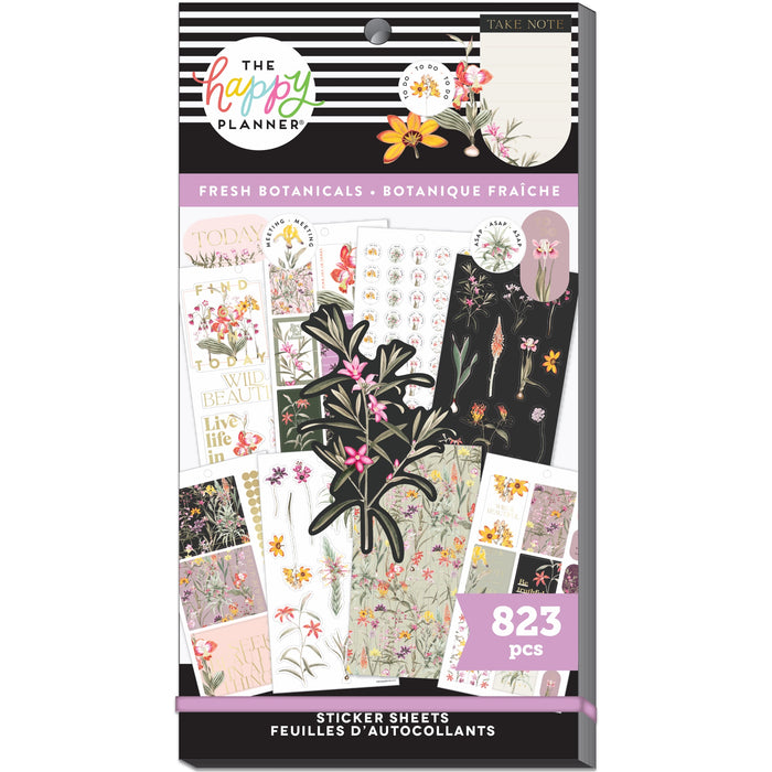 The Happy Planner Value Pack Stickers - Fresh Botanicals