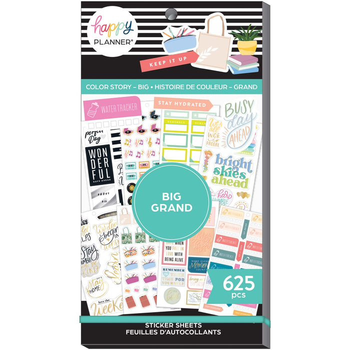 The Happy Planner Value Pack Stickers - Colour Story - Big