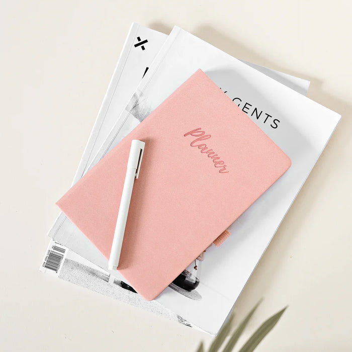 LAST STOCK! A5 Undated Planner - Blush Pink