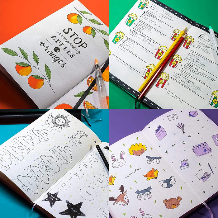 A5 Dotted Journal - Apple