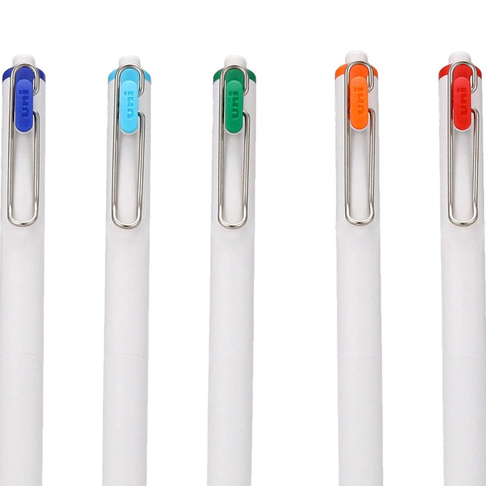 Uni-Ball One Gel Pens 0.38mm - 8 Colour Set