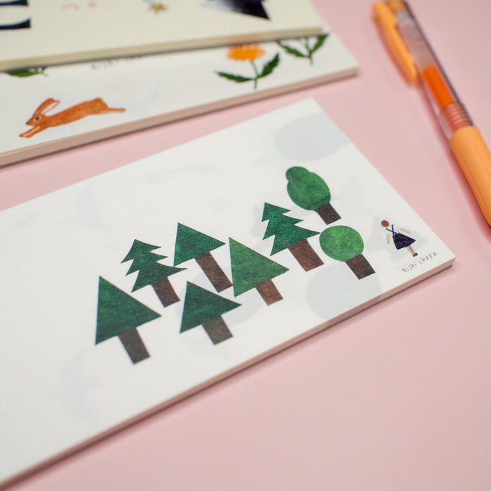 Nishi Shuku Letter Paper Pad - Forest