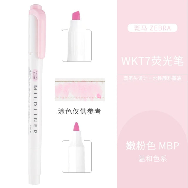 Zebra Mildliner Double-Sided Highlighters NEW 2022 Colours