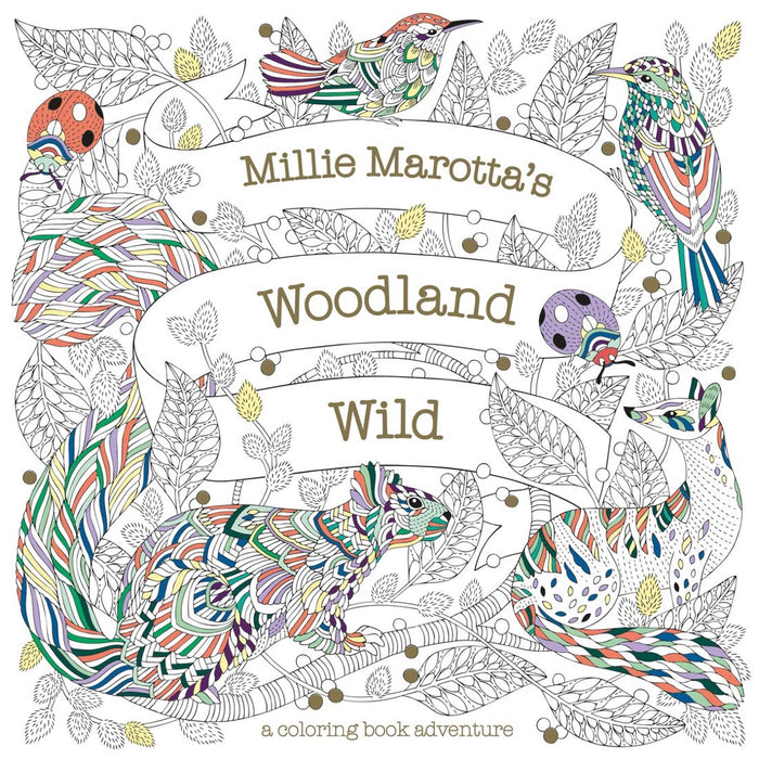 Woodland Wild - A Colouring Book Adventure