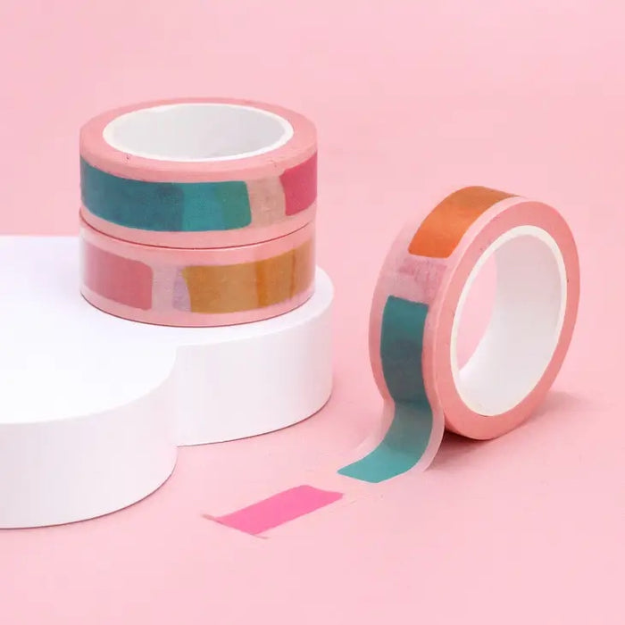 Washi Tape - Colourful Dashes