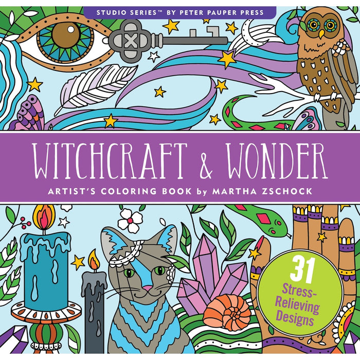 Witchcraft & Wonder Artist's Colouring Book