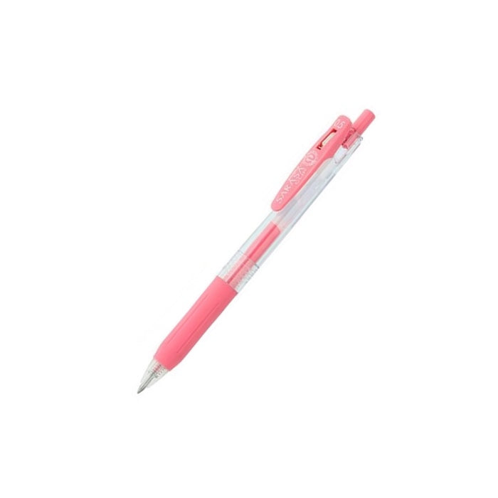 Zebra Sarasa Push-Clip Gel Pens 0.5mm - Milk Colour