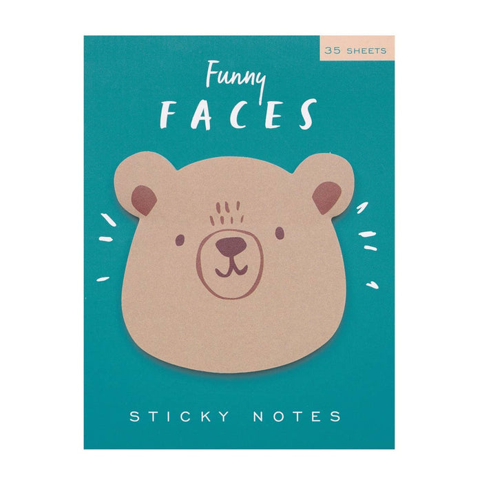Bear Funny Faces Sticky Notes