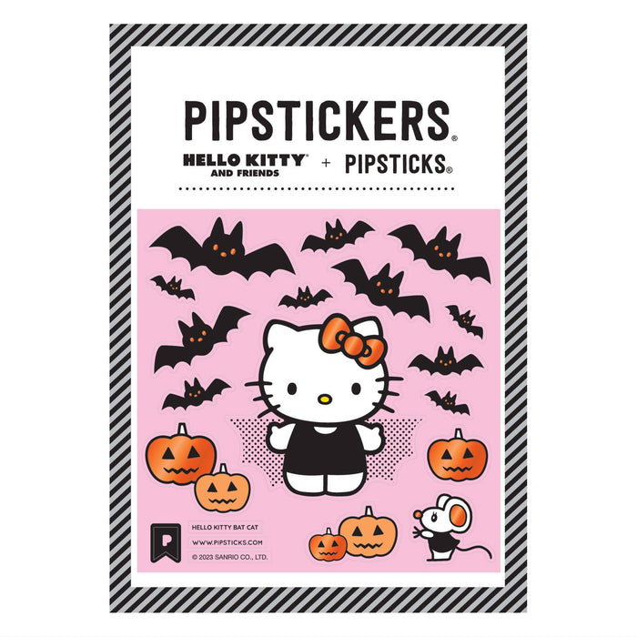 Hello Kitty Bat Cat Stickers by Pipsticks