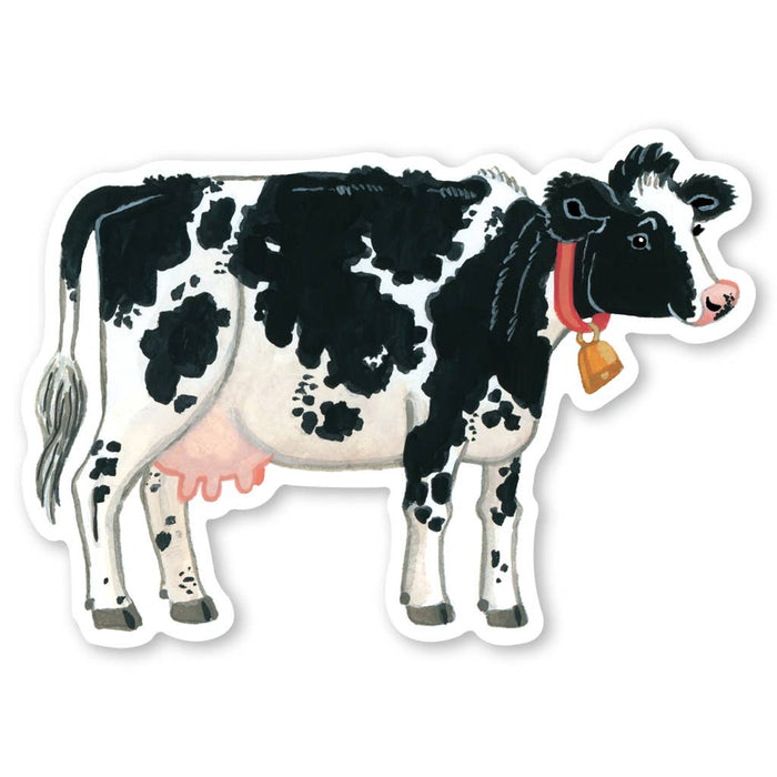 Dairy Cow Vinyl Sticker