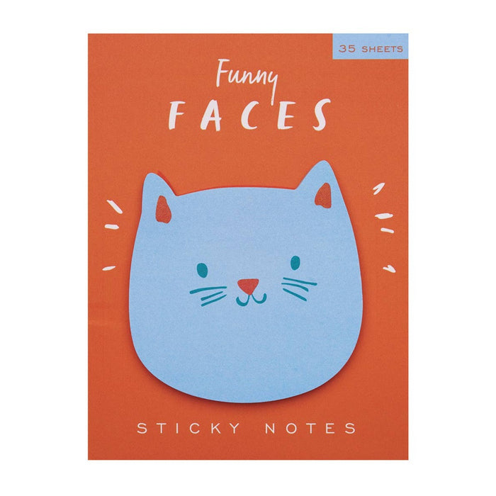 Cat Funny Faces Sticky Notes